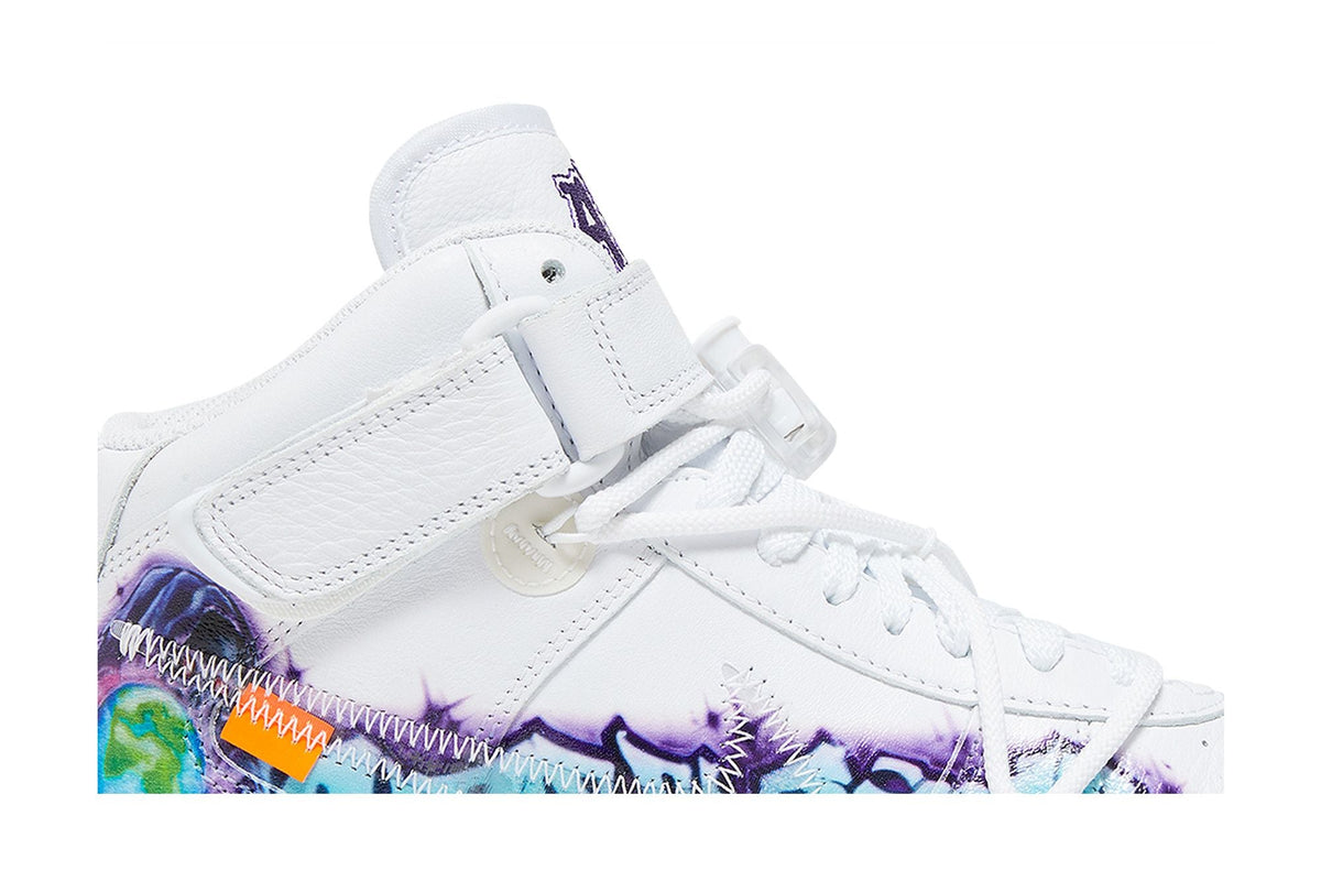 Off-White x Nike Air Force 1 Mid SP Leather Graffiti - Im Your Wardrobe
