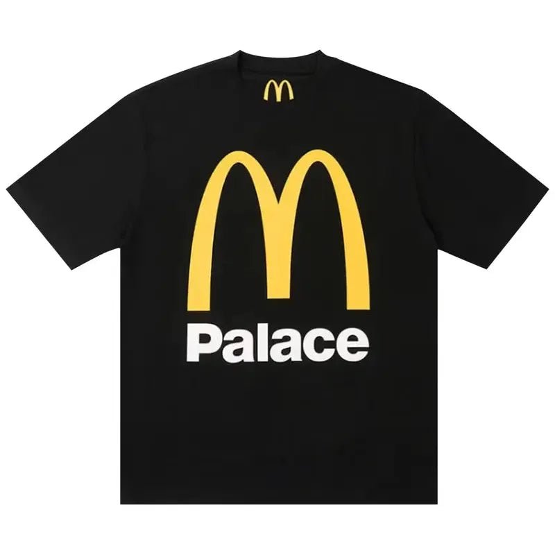 Palace x McDonald's Logo T-Shirt 'Black' - Im Your Wardrobe