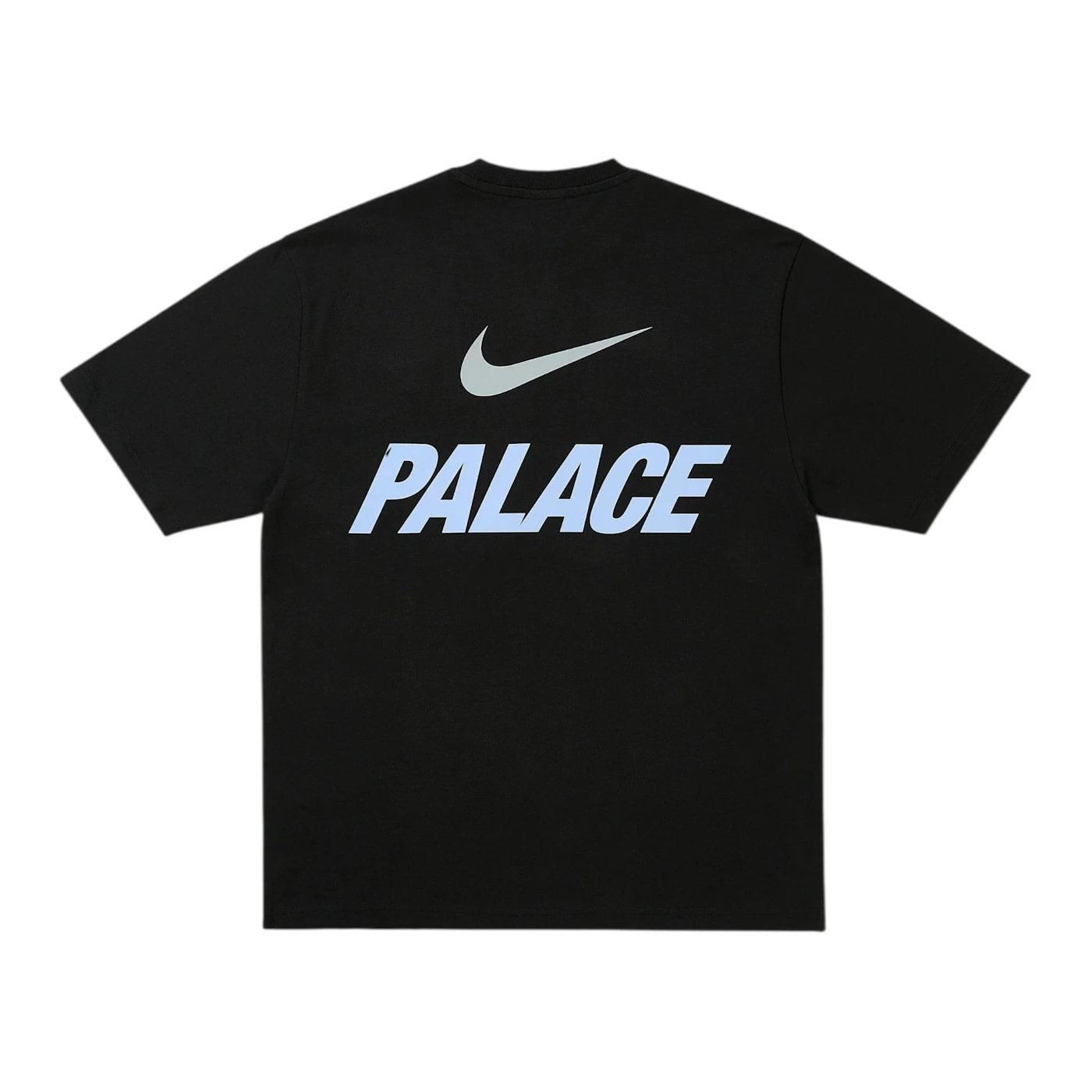 Palace x Nike Font Swoosh T-shirt Black - Im Your Wardrobe