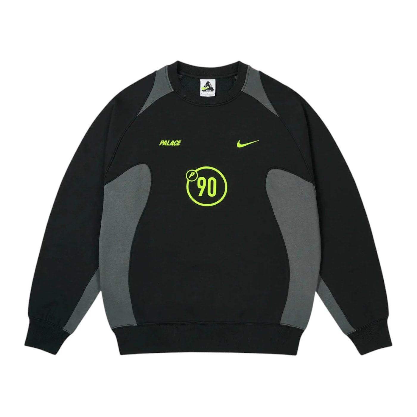 Palace x Nike Total P90 Crew Black - Im Your Wardrobe
