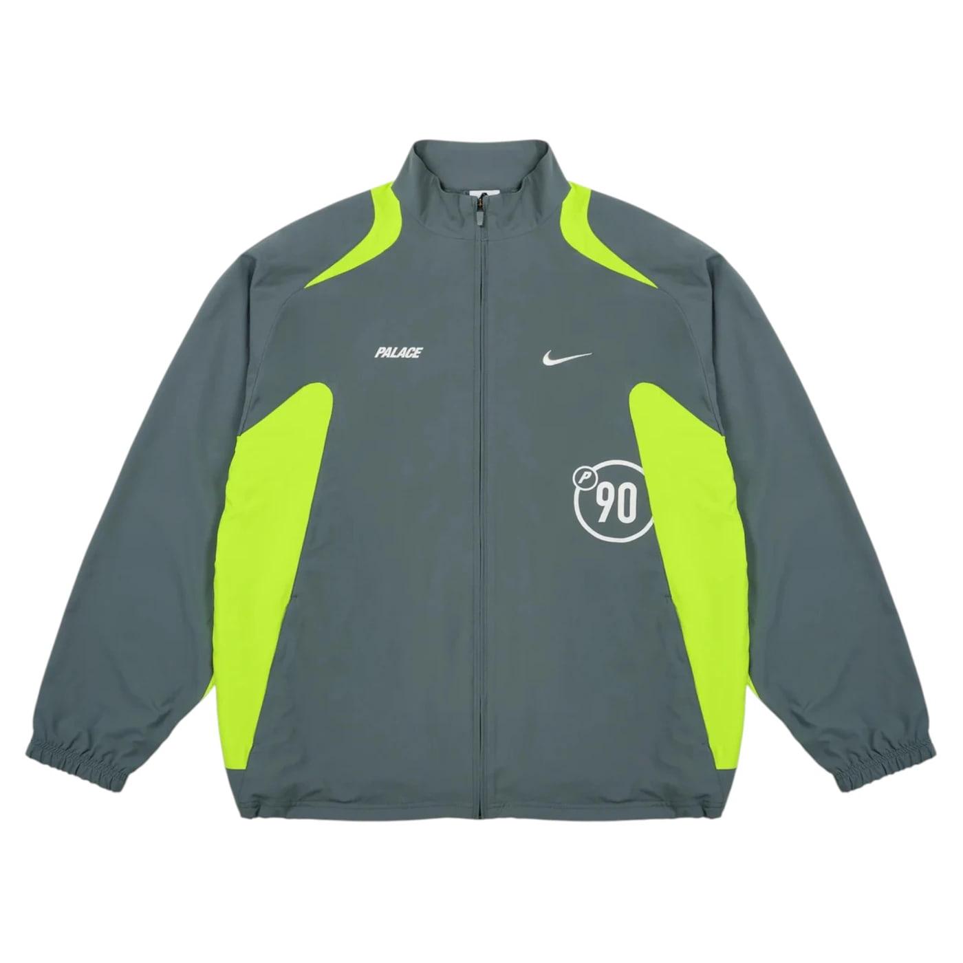 Palace x Nike Total P90 Track Jacket Grey - Im Your Wardrobe