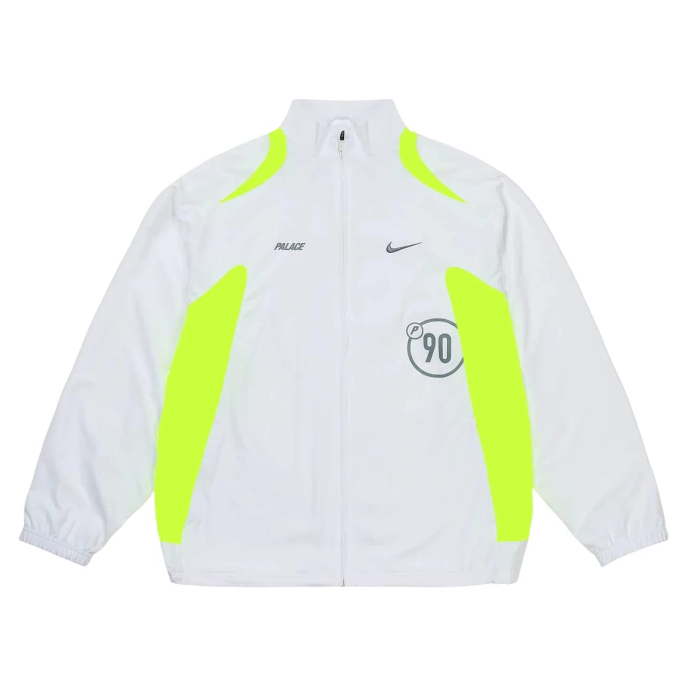 Palace x Nike Total P90 Track Jacket White - Im Your Wardrobe
