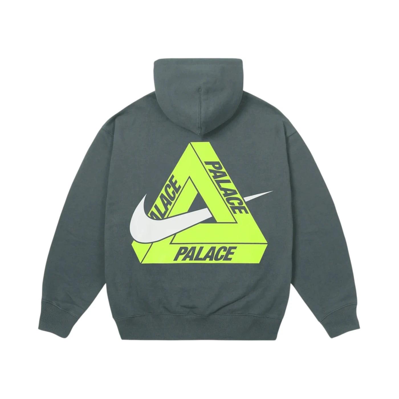 Palace x Nike Tri Swoosh Hood Charcoal - Im Your Wardrobe