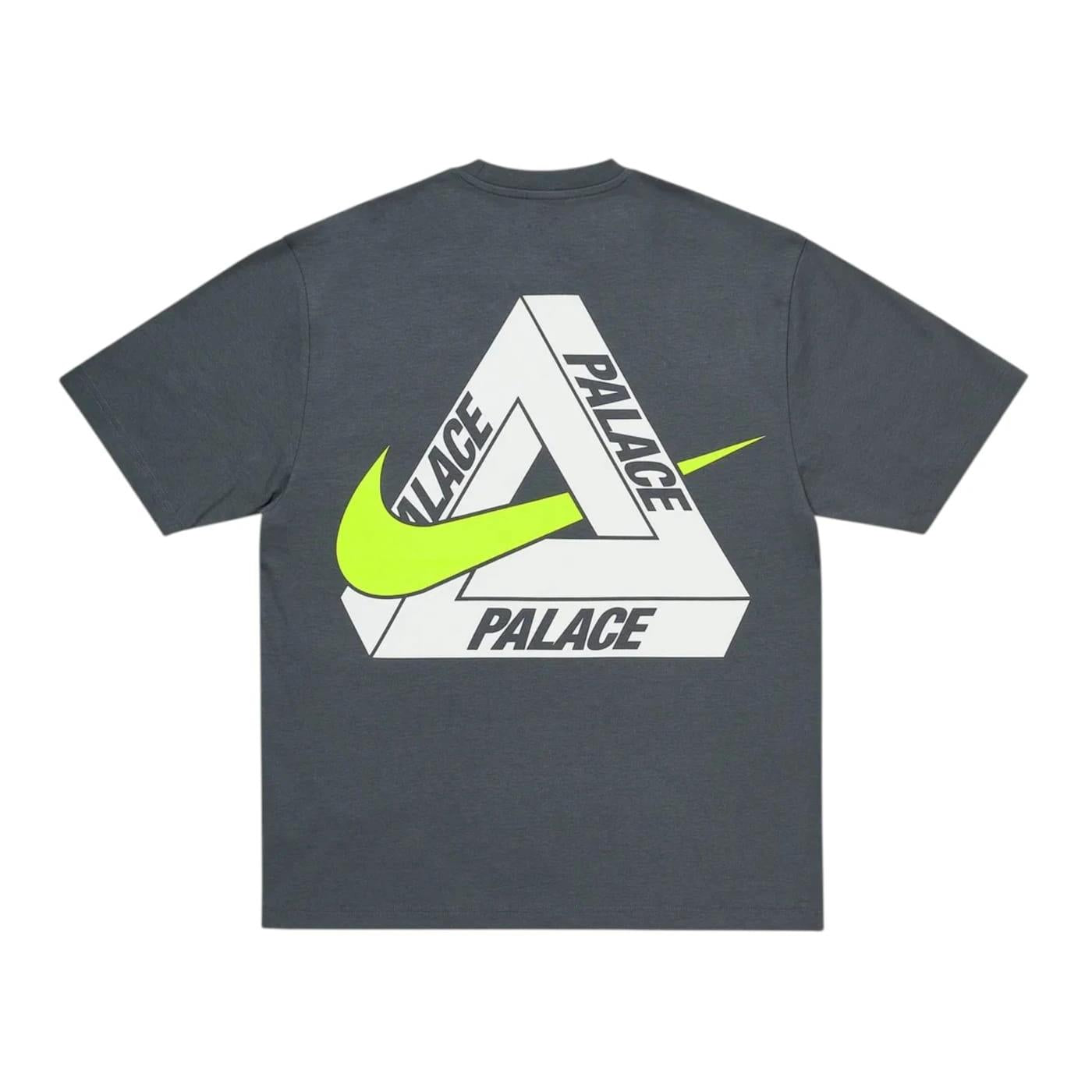 Palace x Nike Tri Swoosh T-Shirt Charcoal - Im Your Wardrobe