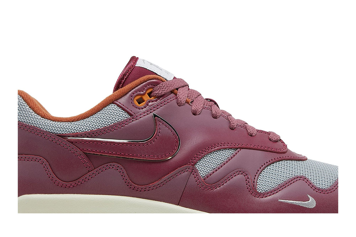 Patta x Nike Air Max 1 Rush Maroon - Im Your Wardrobe