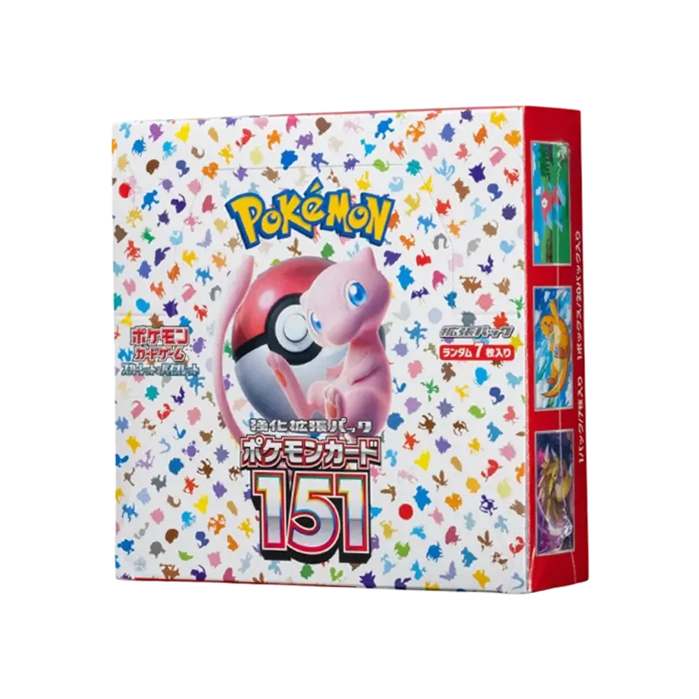 Pokémon 151 Booster Box (Japanese) - Im Your Wardrobe