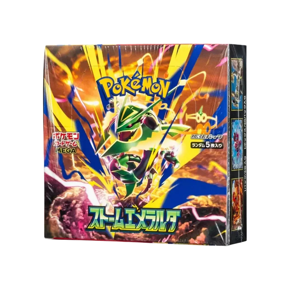 Pokémon Storm Emeralda Booster Box (Japanese) - Im Your Wardrobe