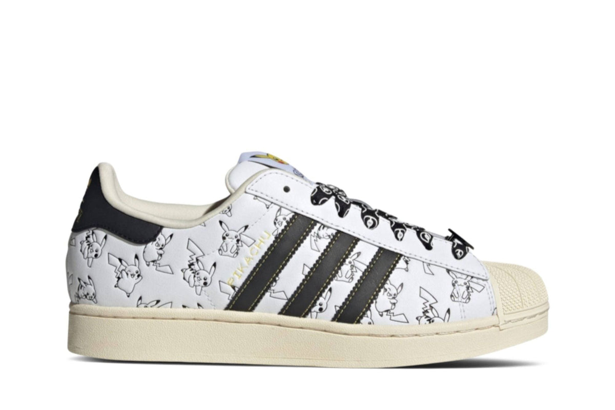 Pokemon x adidas Superstar Pikachu White - Im Your Wardrobe