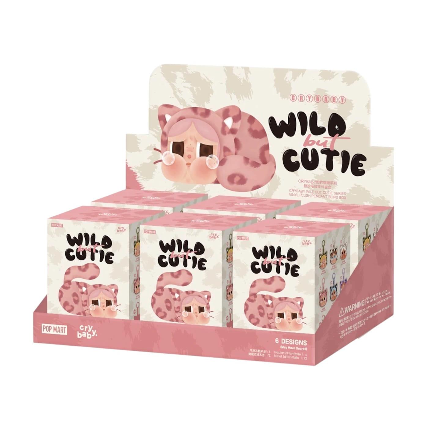 Pop Mart CRYBABY Wild but Cutie Series Vinyl Plush Pendant Sealed Case (6 Blind Box) - Im Your Wardrobe
