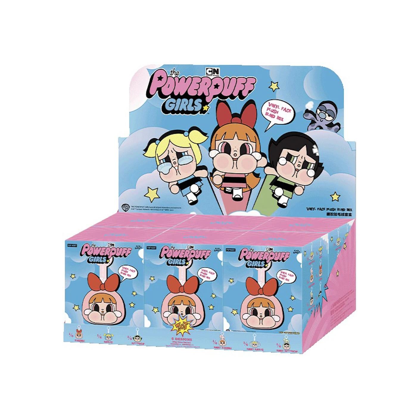 Pop Mart CryBaby x Powerpuff Girls Series Vinyl Face Plush Sealed Case (6 Blind Boxes) - Im Your Wardrobe