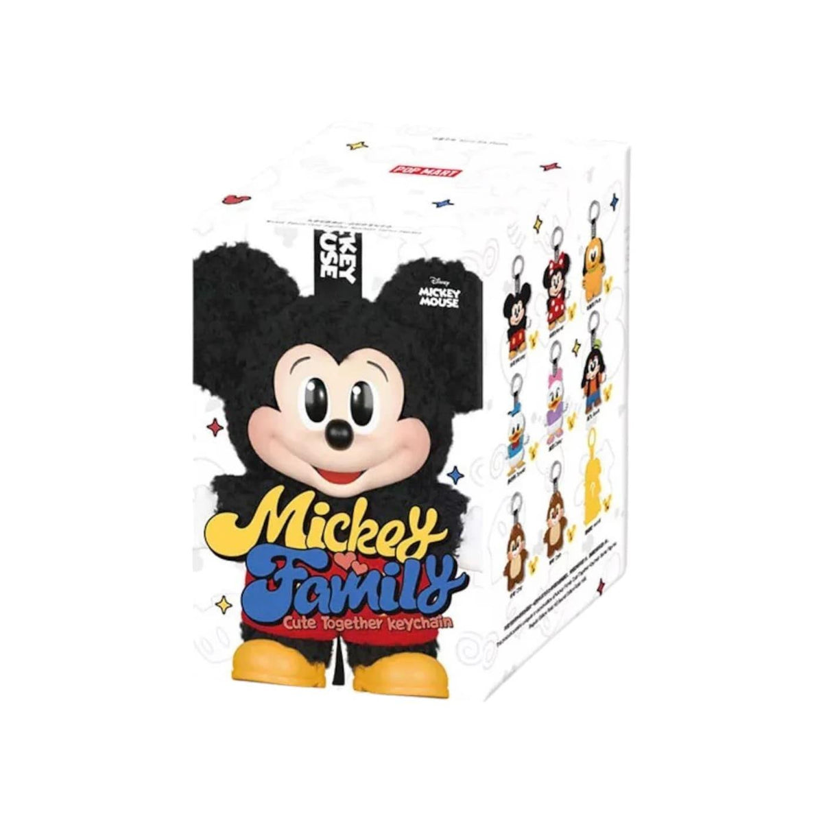 Pop Mart Disney Mickey Family Together Series Plush Keychain Single Blind Box - Im Your Wardrobe