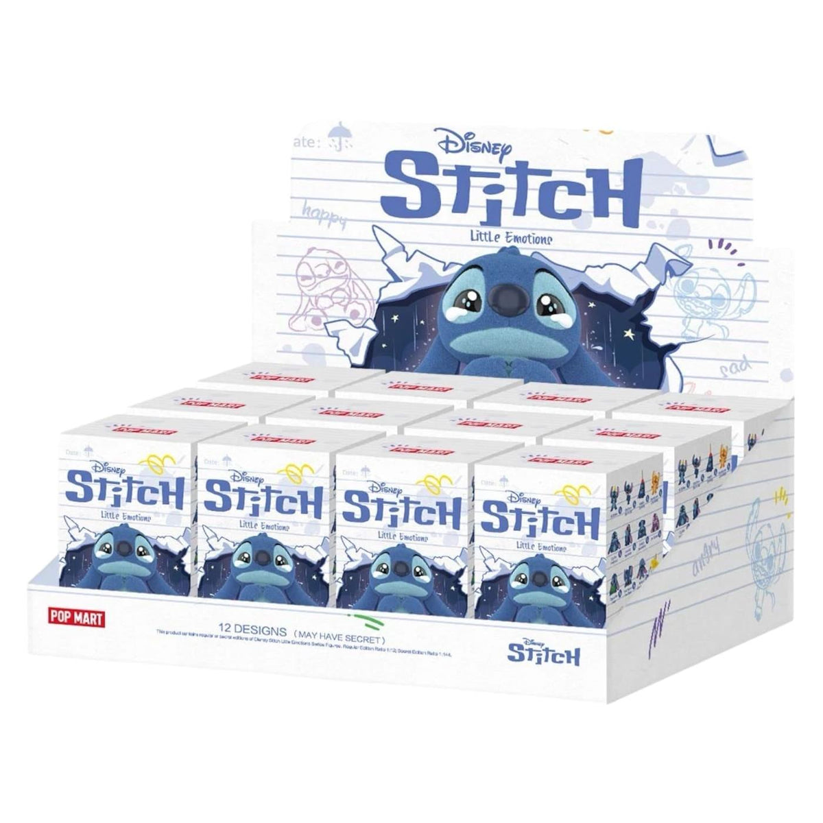 Pop Mart Disney Stitch Little Emotions Series Figure Sealed Case (12 Blind Box) - Im Your Wardrobe