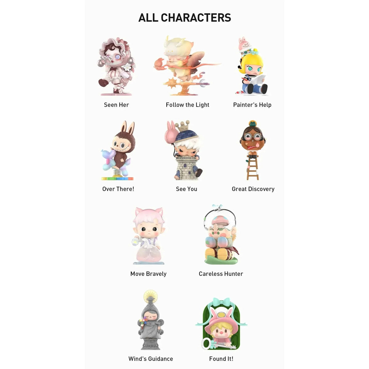 Pop Mart Finding Mokoko Series Figures Sealed Case (10 Blind Box) - Im Your Wardrobe