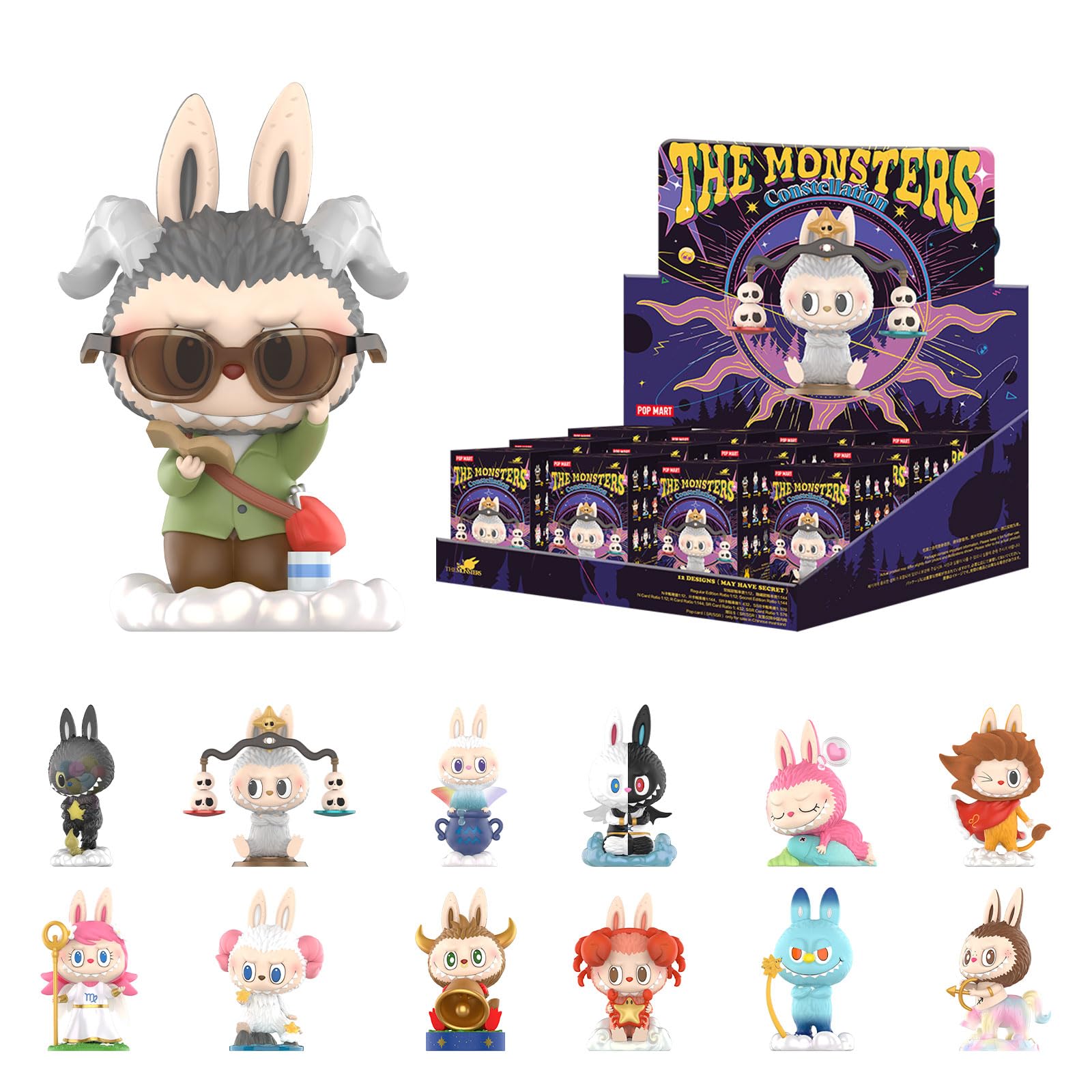 Pop Mart Labubu The Monsters Constellation Series Figures Single Blind Box - Im Your Wardrobe