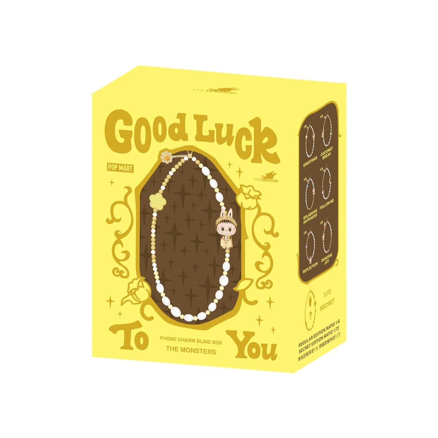 Pop Mart Labubu The Monsters Good Luck to You Phone Charm Single Blind Box - Im Your Wardrobe