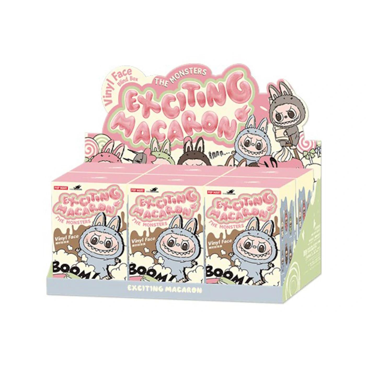 Pop Mart Labubu The Monsters Tasty Macarons Vinyl Face Sealed Case (6 Blind Boxes) - Im Your Wardrobe