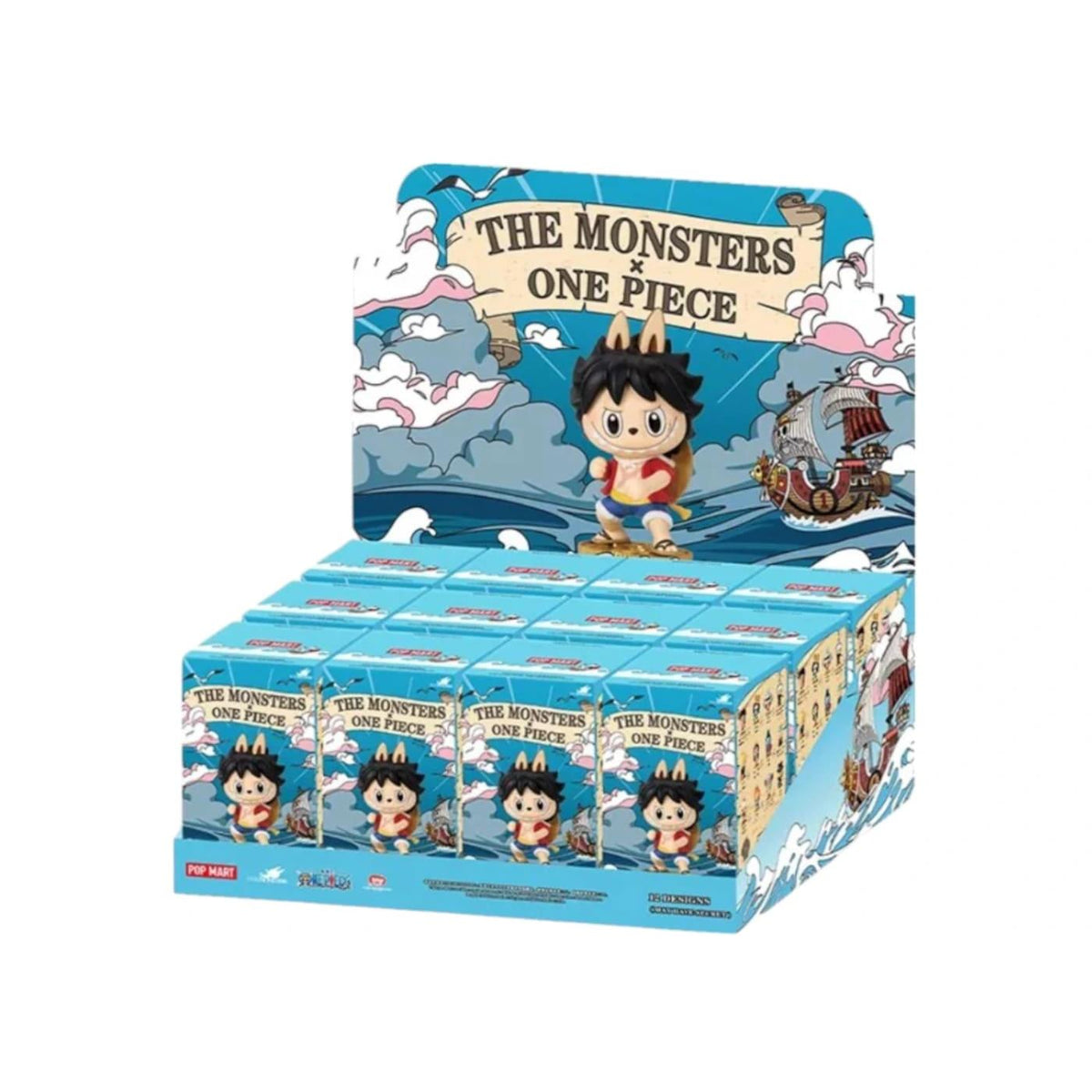 Pop Mart Labubu The Monsters x One Piece Series Sealed Case (12 Blind Boxes) - Im Your Wardrobe