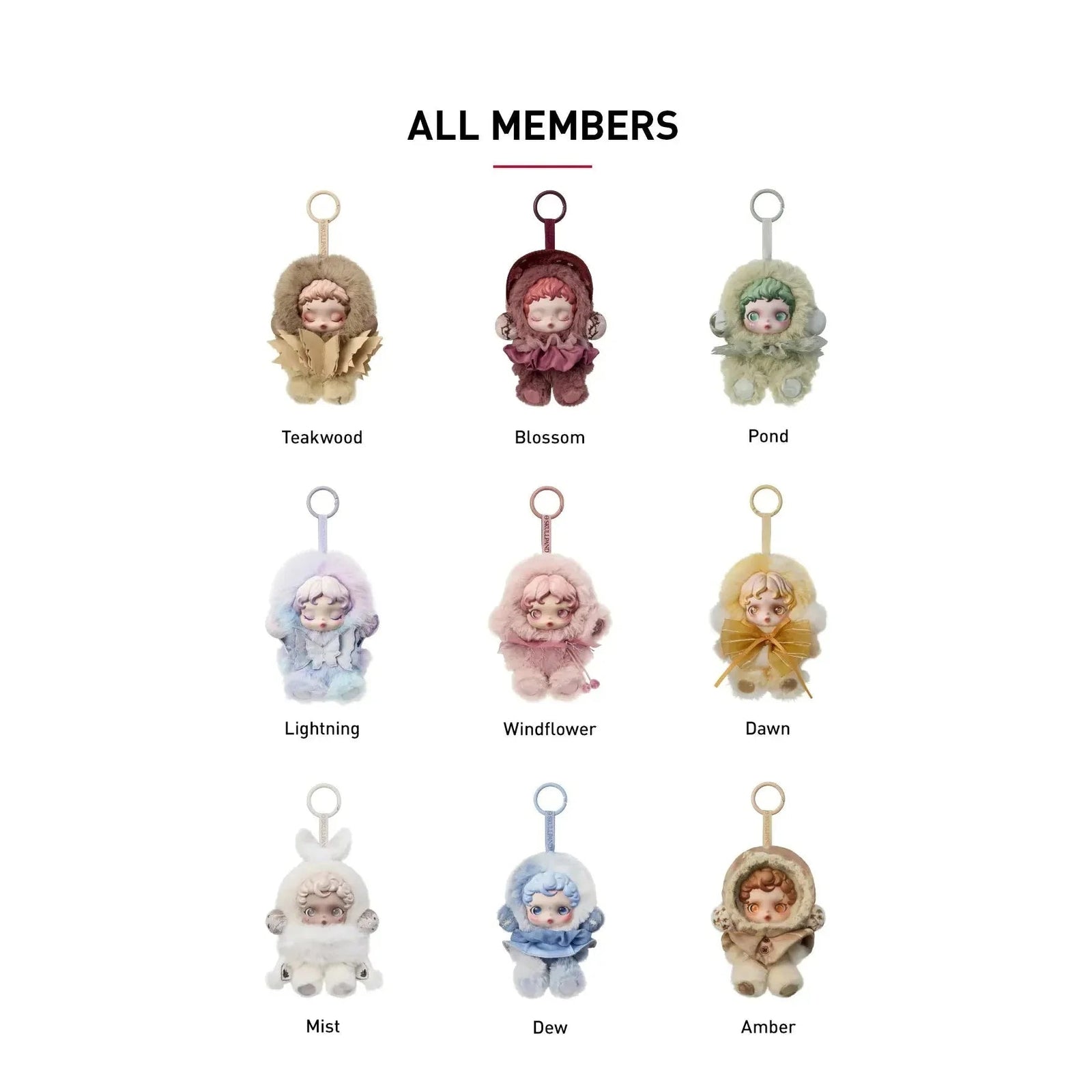 Pop Mart L'impressionnisme θSKULLPANDA Series Plush Doll Single Blind Box - Im Your Wardrobe