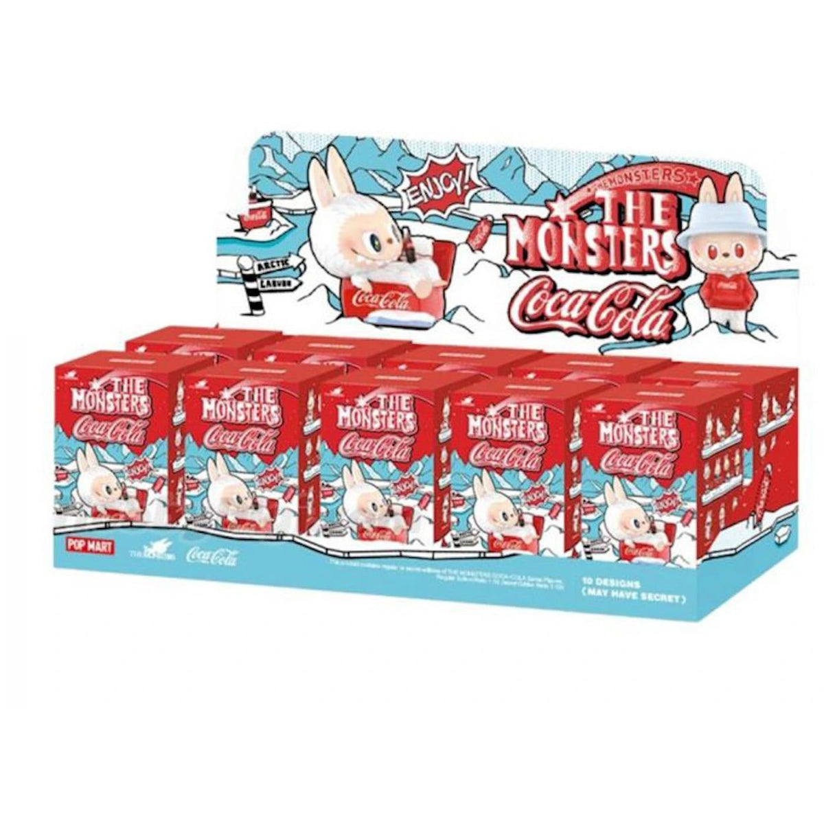 Pop Mart The Monsters Labubu Coca - Cola Series Sealed Case (10 Blind Box) - Im Your Wardrobe