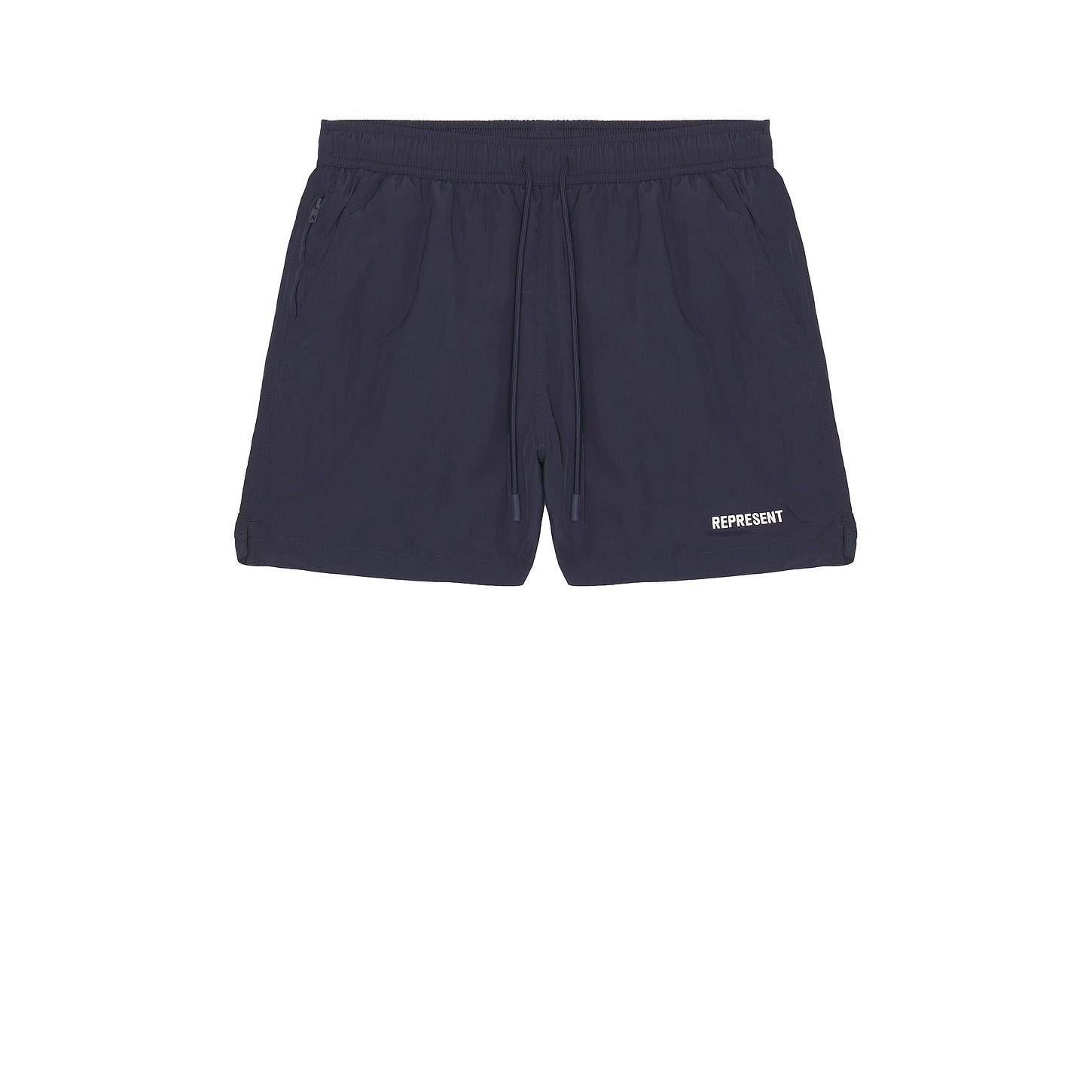 Represent Core Swim Shorts Dark Navy - Im Your Wardrobe