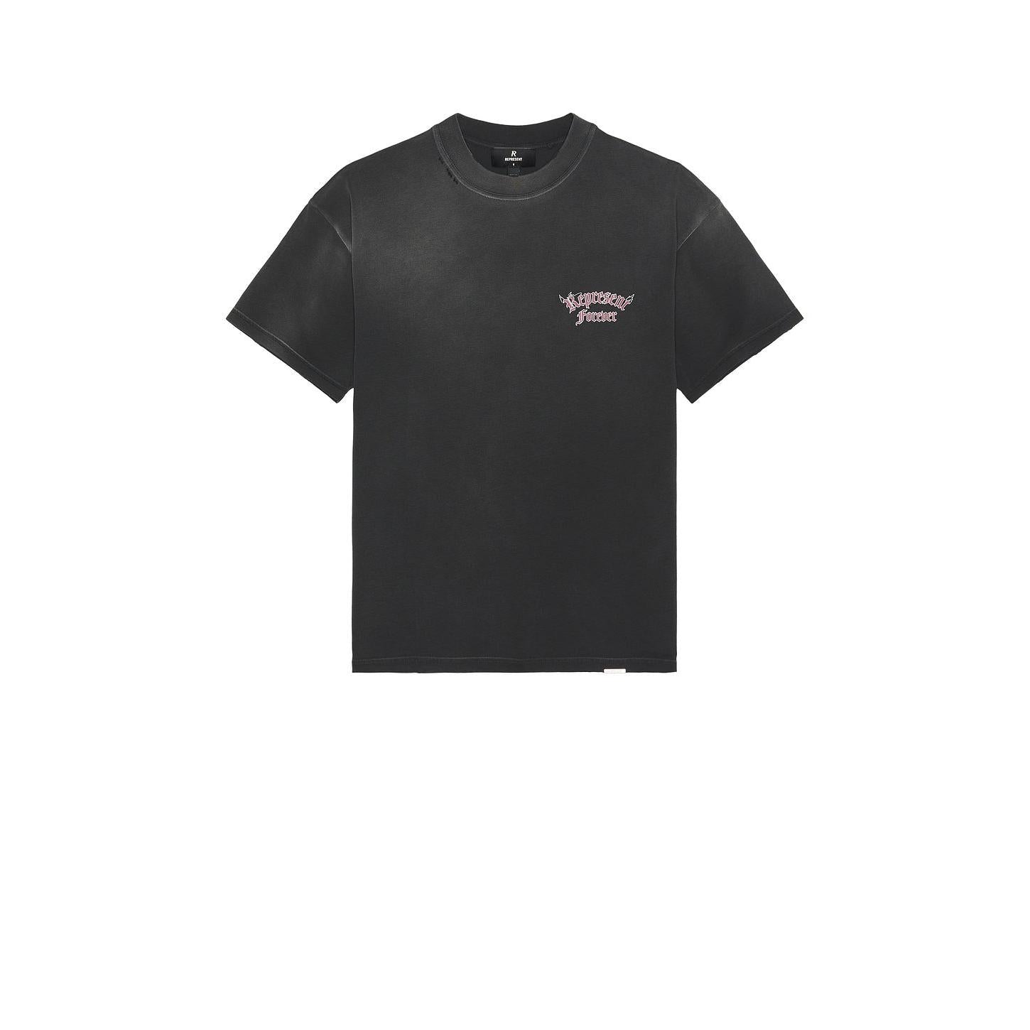 Represent Duality Tee Washed Black - Im Your Wardrobe