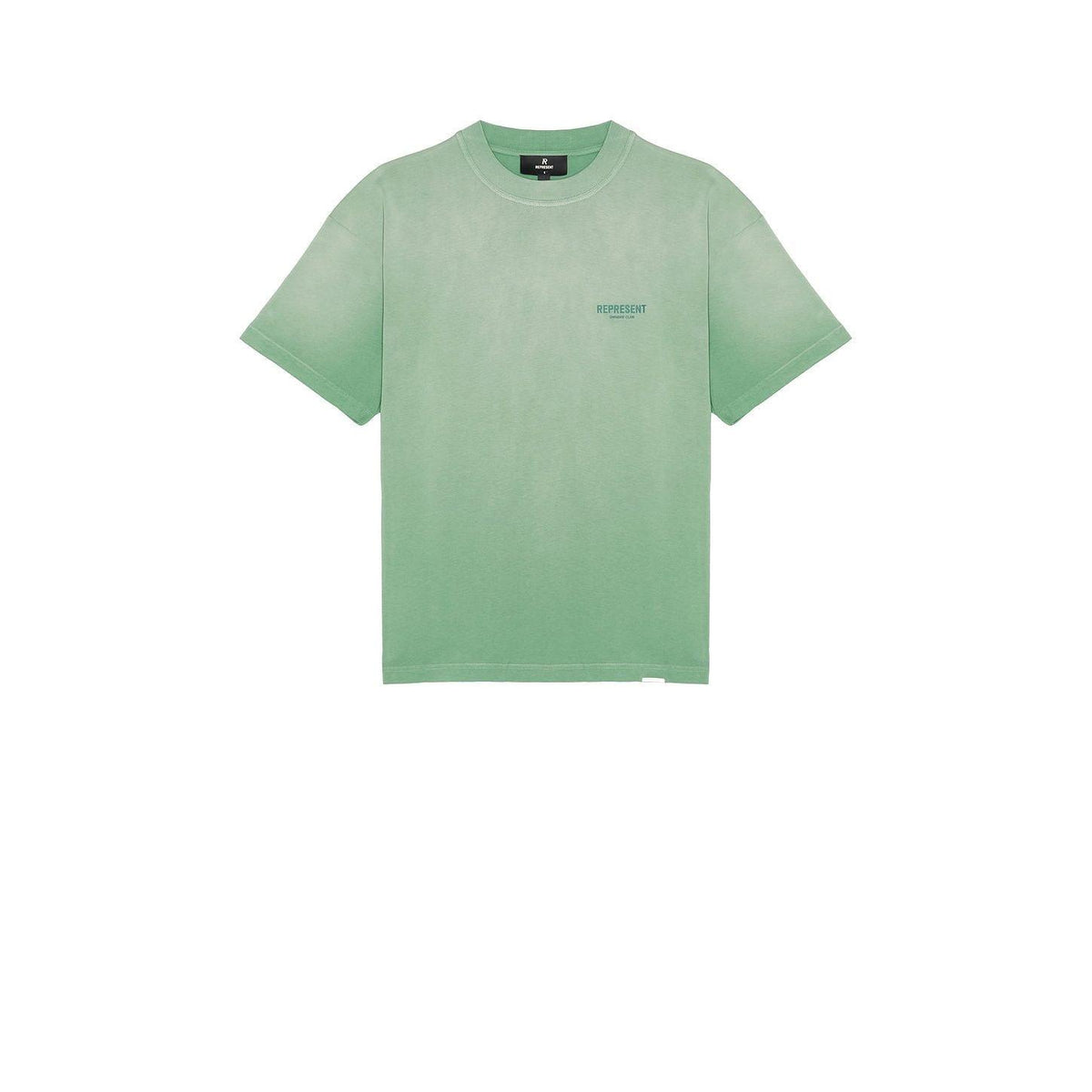 Represent Owners Club Tee Shirt Washed Aloe - Im Your Wardrobe