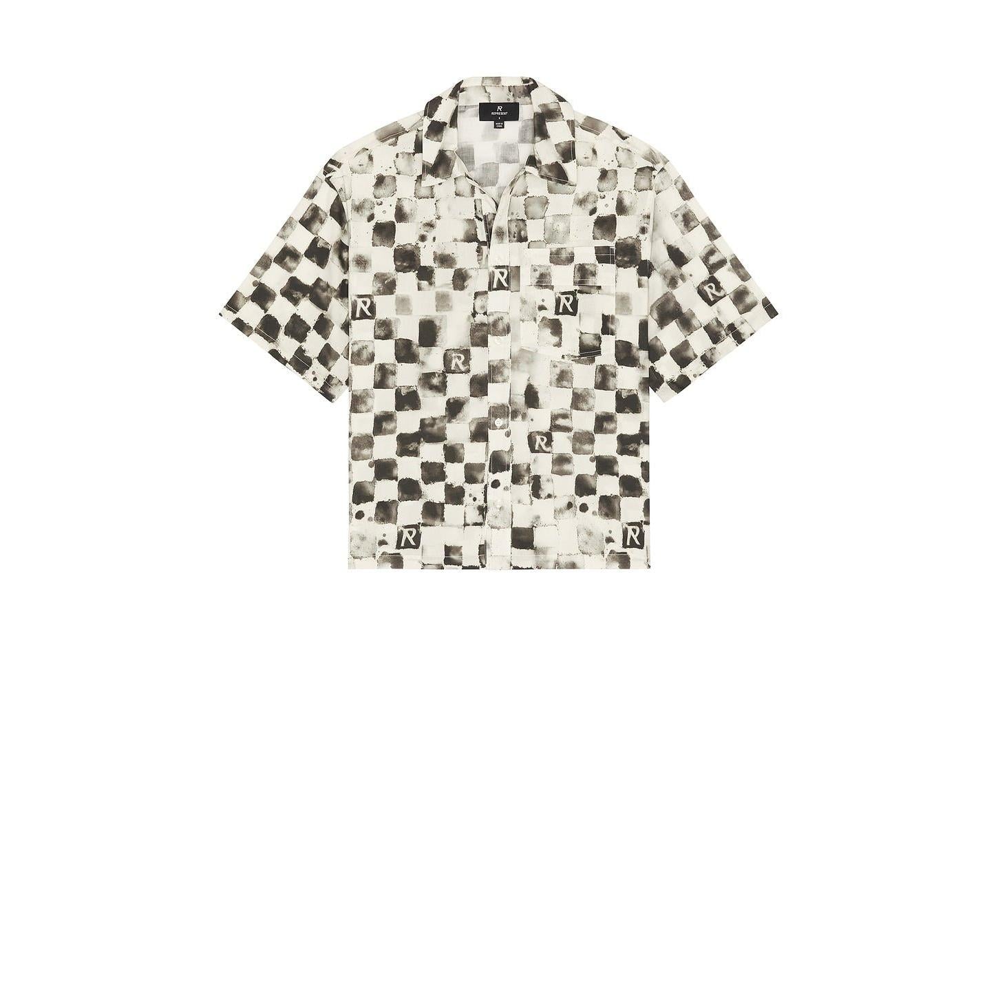 Represent Pool Side Shirt Flat White - Im Your Wardrobe