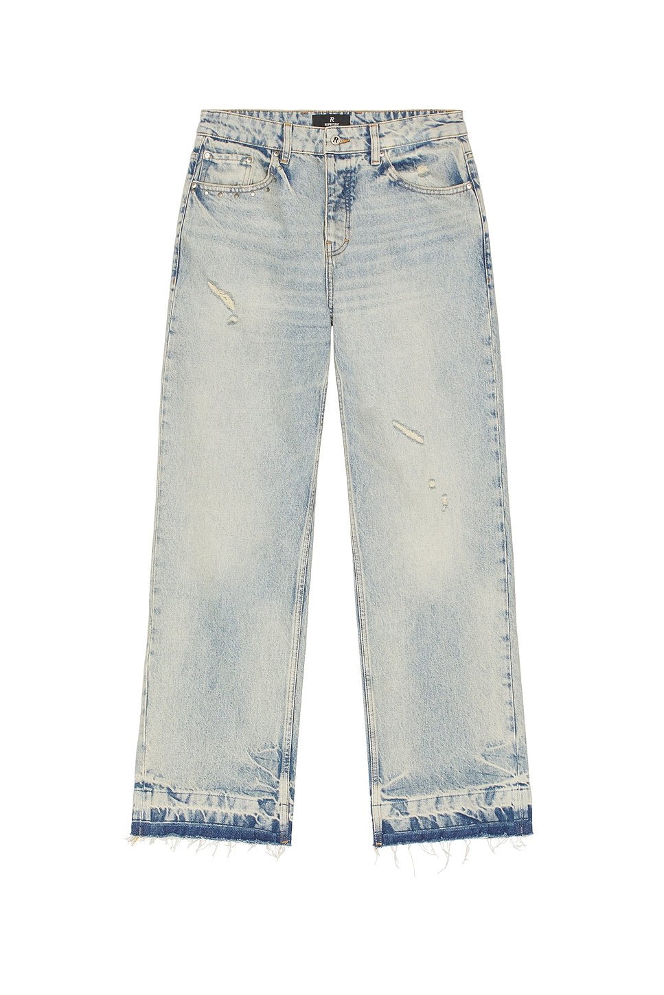 Represent x Guns N' Roses Denim Jeans Light Vintage Blue - Im Your Wardrobe