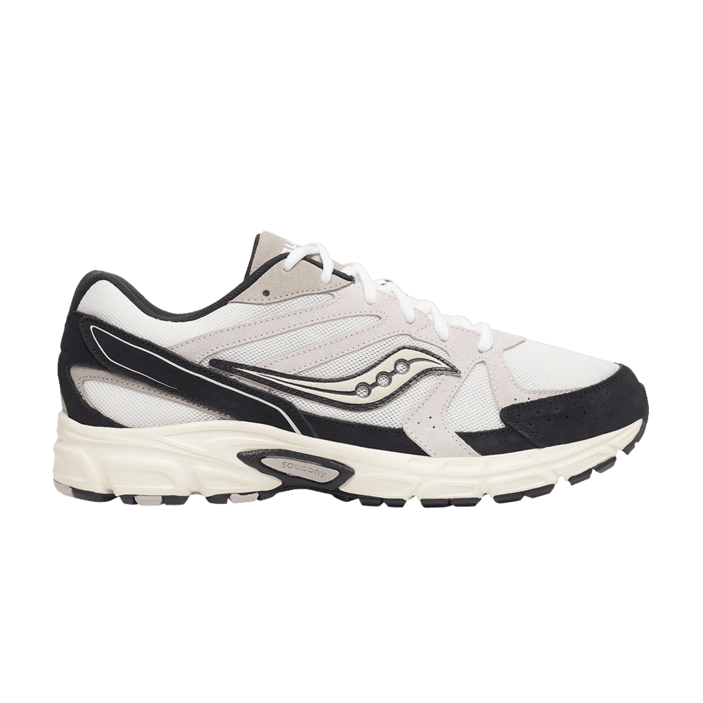 Saucony Grid Ride Millennium White Black - Im Your Wardrobe