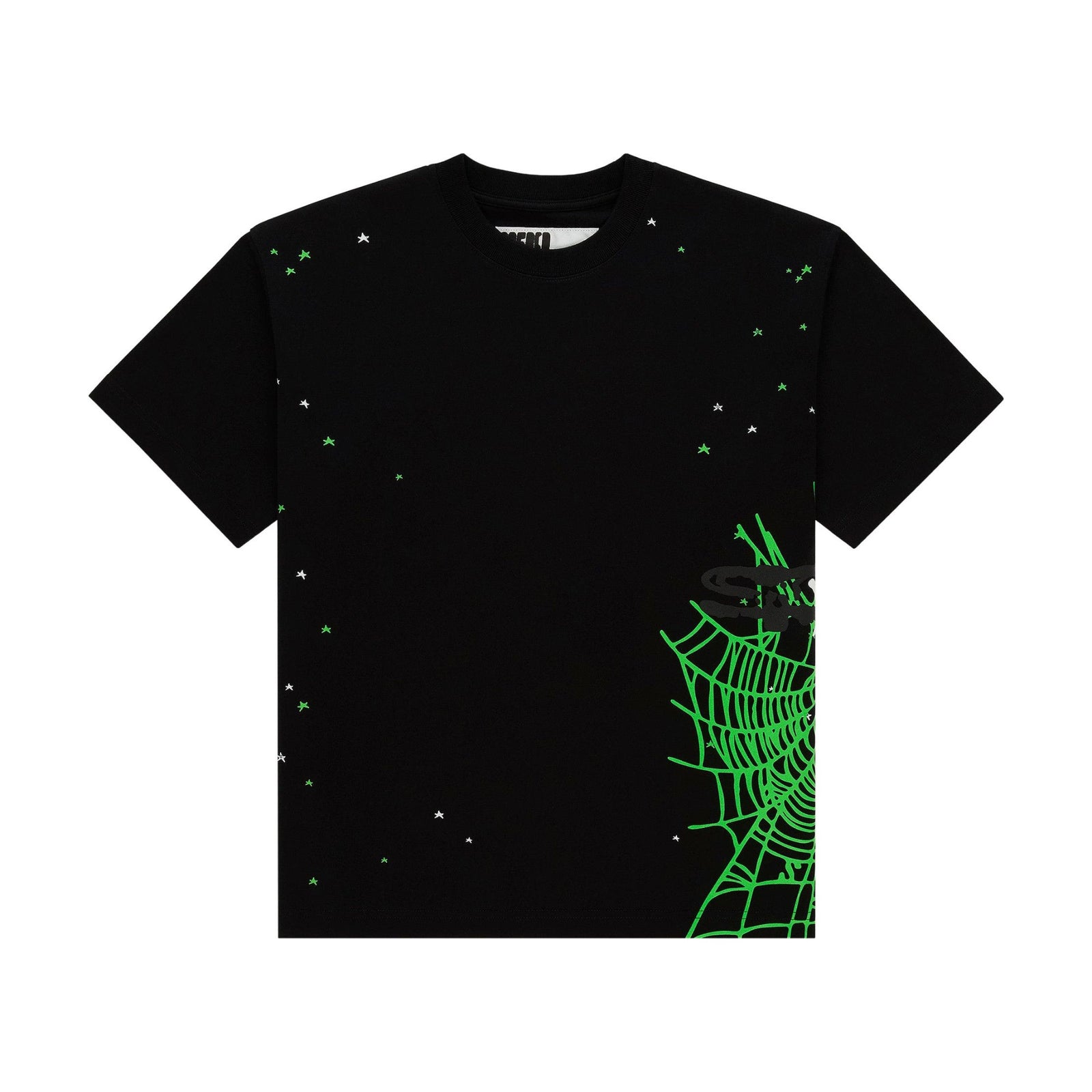 Sp5der Heavy Web Tee Black front