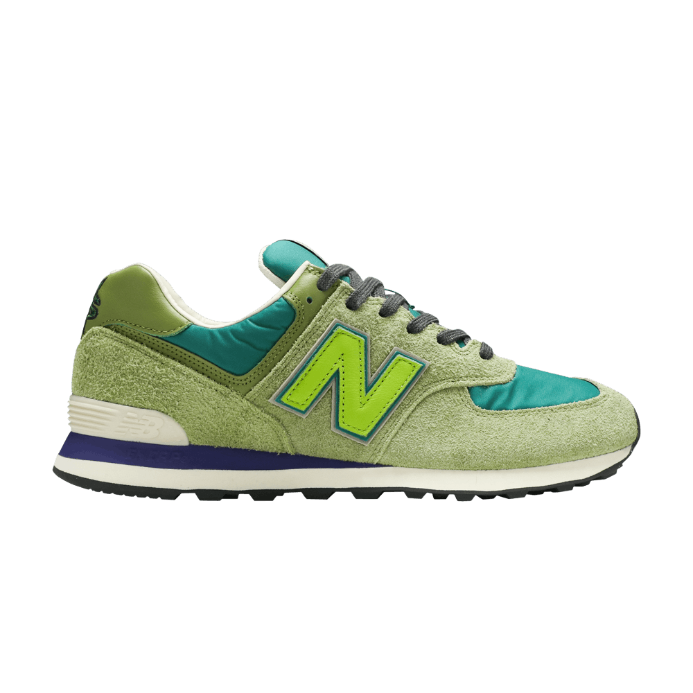 Stray Rats x New Balance 574 Green - Im Your Wardrobe