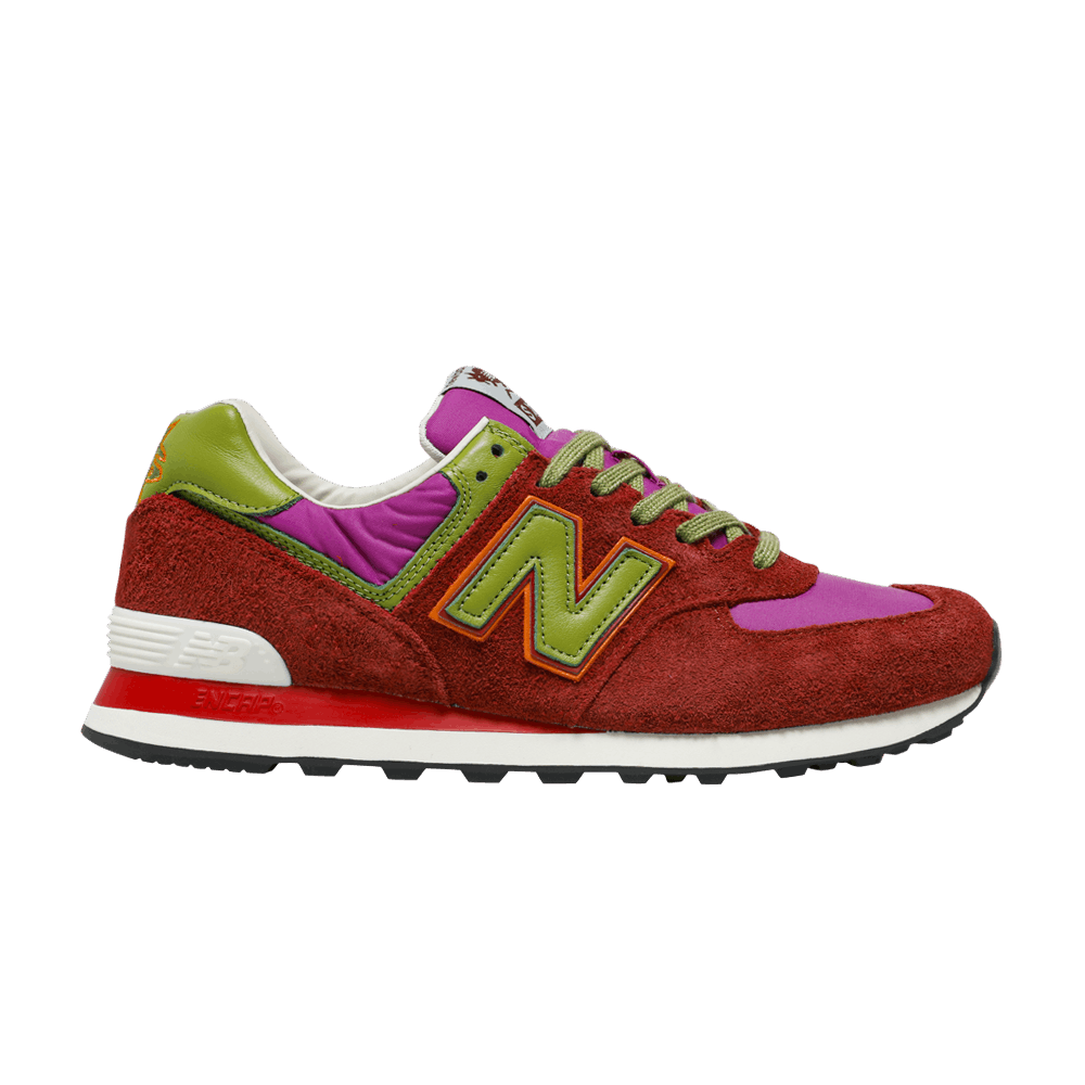 Stray Rats x New Balance 574 Red - Im Your Wardrobe