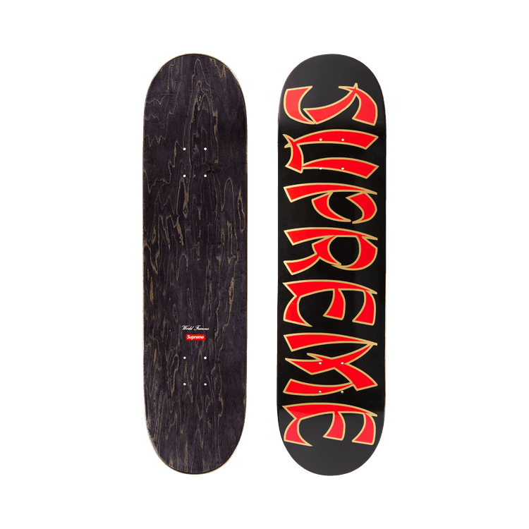 Supreme Action Skateboard Black - Im Your Wardrobe