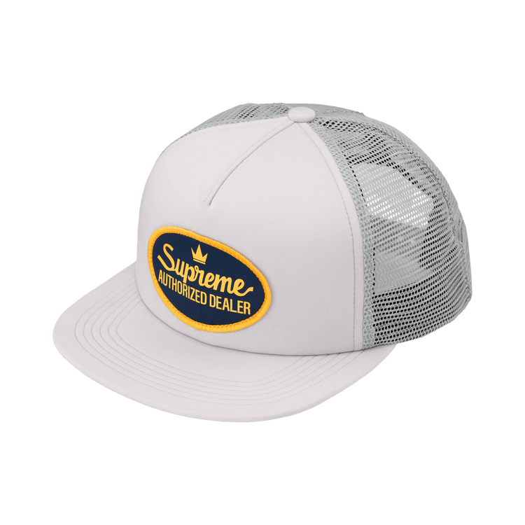 Supreme Authorized Mesh Back 5-Panel (FW26) Grey - Im Your Wardrobe