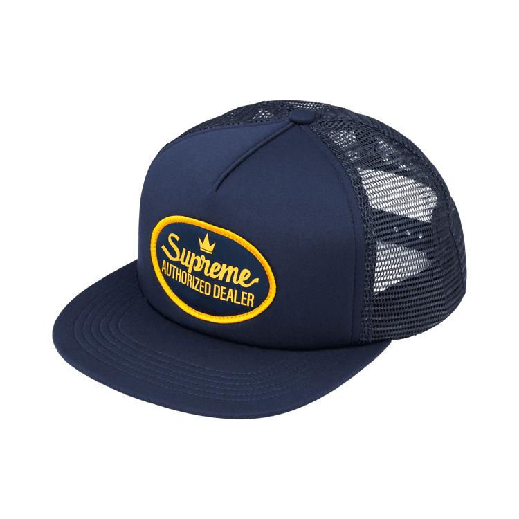 Supreme Authorized Mesh Back 5-Panel (FW26) Navy - Im Your Wardrobe