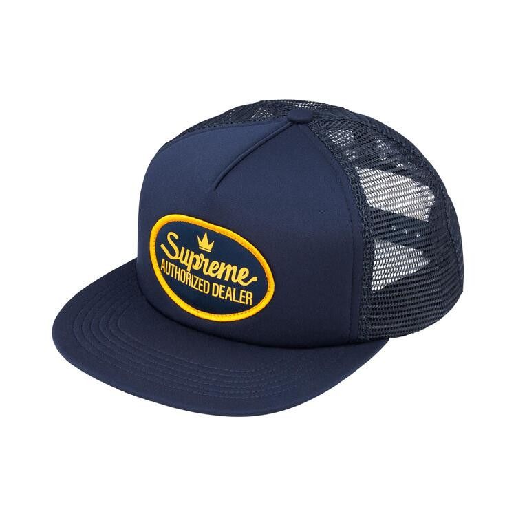 Supreme Authorized Mesh Back 5-Panel (FW26) Navy - Im Your Wardrobe