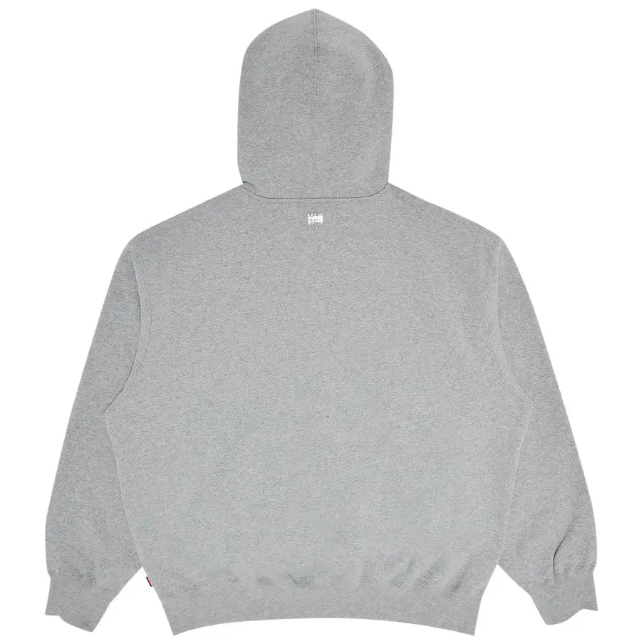 Supreme b.b. Simon Zip Up Hooded Sweatshirt 'Heather Grey' (SS25) - Im Your Wardrobe
