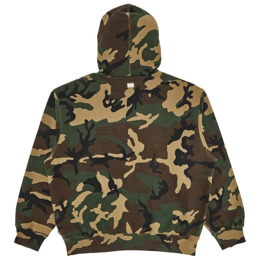 Supreme b.b. Simon Zip Up Hooded Sweatshirt 'Woodland Camo' (SS25) - Im Your Wardrobe