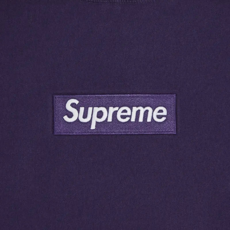 Supreme Box Logo Hooded Sweatshirt (FW23) Dark Purple - Im Your Wardrobe