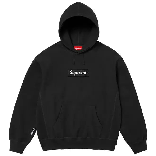 Supreme Box Logo Hooded Sweatshirt (FW25) Black - Im Your Wardrobe