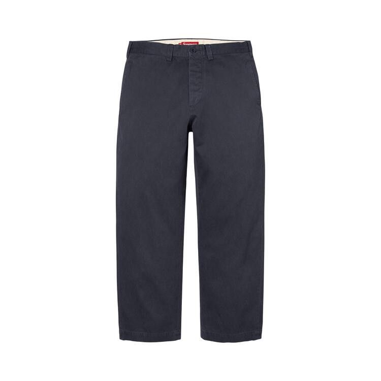 Supreme Chino Pant Navy - Im Your Wardrobe