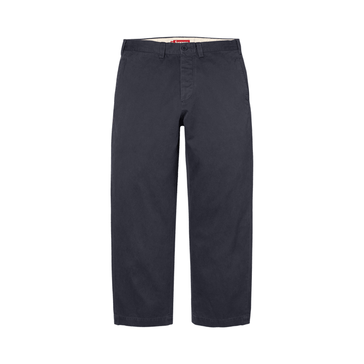 Supreme Chino Pant Navy - Im Your Wardrobe