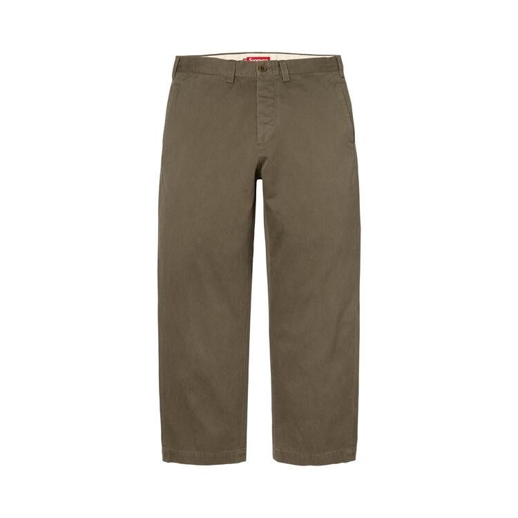 Supreme Chino Pant Olive - Im Your Wardrobe