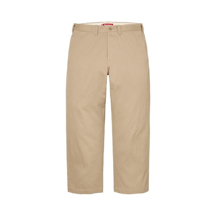Supreme Chino Pant Tan - Im Your Wardrobe