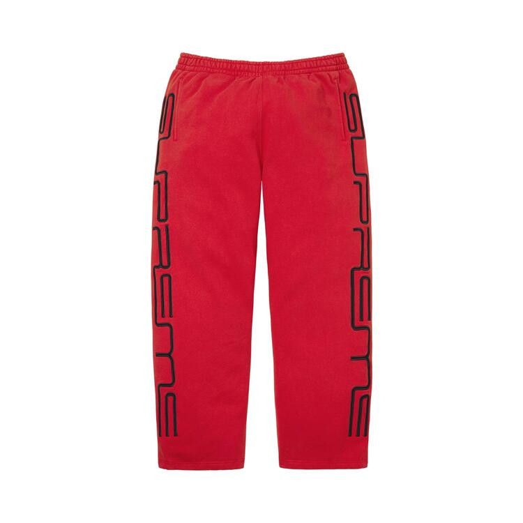 Supreme Connect Sweatpant Red - Im Your Wardrobe