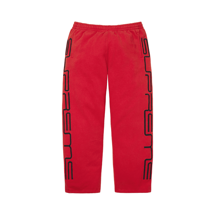 Supreme Connect Sweatpant Red - Im Your Wardrobe