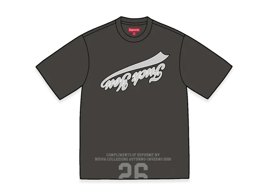 Supreme Cracked Flipped S/S Top Black - Im Your Wardrobe