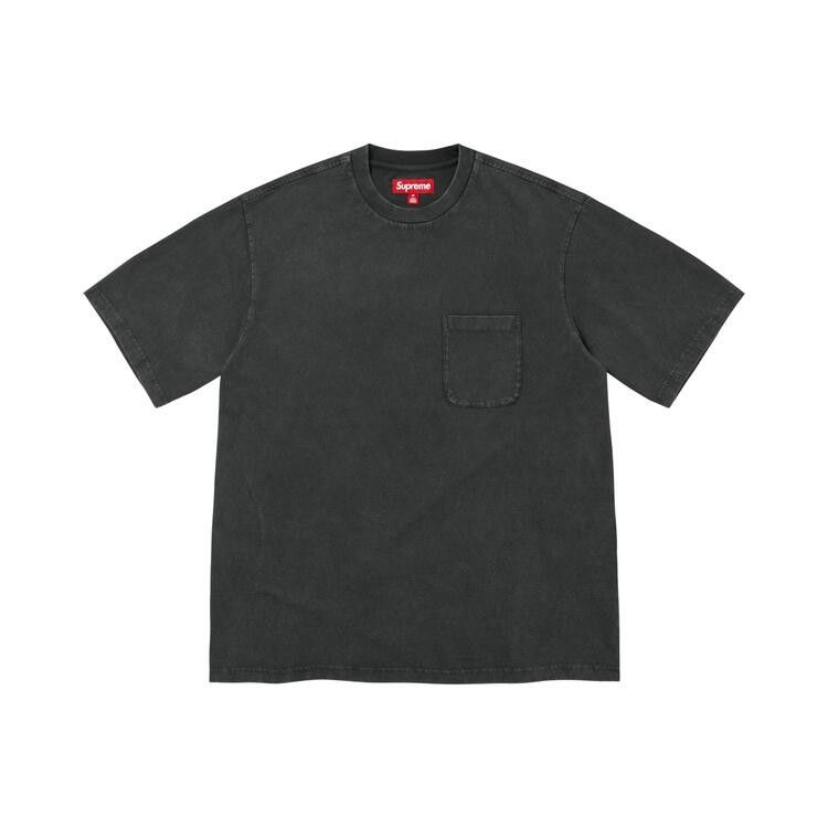 Supreme Cracked Pocket Short-Sleeve Top Black - Im Your Wardrobe