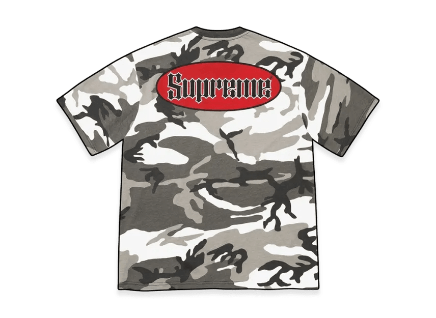 Supreme Cracked Pocket S/S Top Snow Camo - Im Your Wardrobe