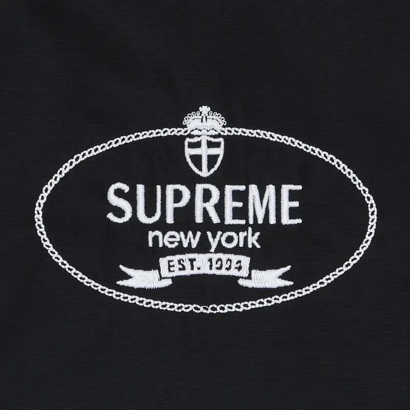 Supreme Crest Coaches Jacket 'Black' (FW24) - Im Your Wardrobe